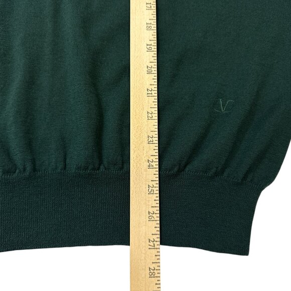 Valentino Studio Men’s XL 52 Merino Wool Mock Neck Sweater Italy Luxury Designer - Picture 16 of 16